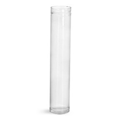 25 ml Plastic Tubes, Clear Round Plastic Tubes