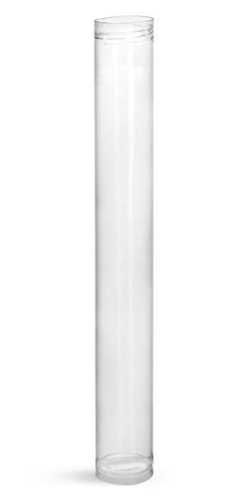 40 ml Plastic Tubes, Clear Round Plastic Tubes