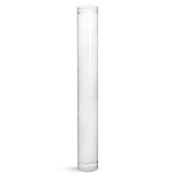 40 ml Plastic Tubes, Clear Round Plastic Tubes
