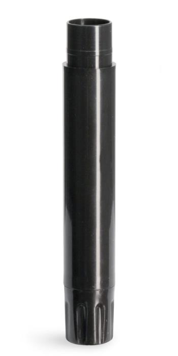 .07 oz Black Lip Balm Tubes, Slim Line Lip Balm Tubes (Bulk), Caps Not Included