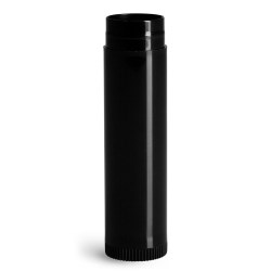 .15 oz Lip Balm Tubes, Black Lip Balm Tubes (Bulk), Caps Not Included