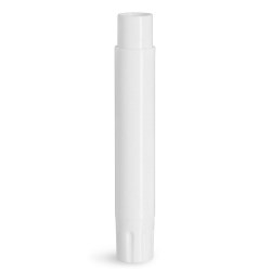 .07 oz White Lip Balm Tubes, Slim Line Lip Balm Tubes (Bulk), Caps Not Included