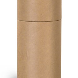 1.5 oz Paperboard Packaging, Brown Paperboard Push Up Lip Balm Tubes