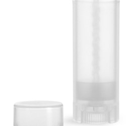 .15 oz Natural Oval Lip Balm Tubes w/ Caps