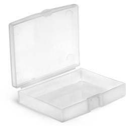 Natural Polypro Hinged Containers