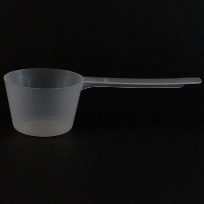 0.33 cc Plastic Measuring Scoop Natural Long Handle_9500338401