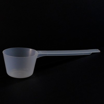 39 cc Plastic Measuring Scoop Natural Long Handle_9500395801
