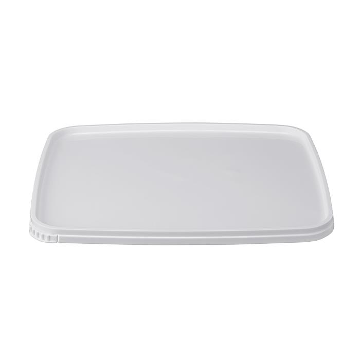 SuperCube Rectangular Tamper Evidence Easy Open System Lid 277 x 242 mm - 6747