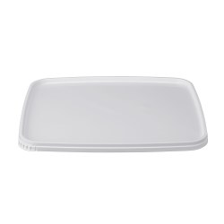 SuperCube Rectangular Tamper Evidence Easy Open System Lid 277 x 242 mm - 6747