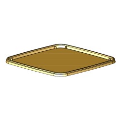 UniPak Special Lid 195 x 195 mm - 2541