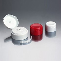 50mm Softline Flip Top Tube Closure Snap On Tamper Evident