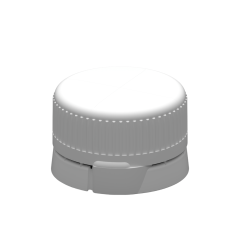 28mm PolyGuard® Flat Cap Tamper Evident