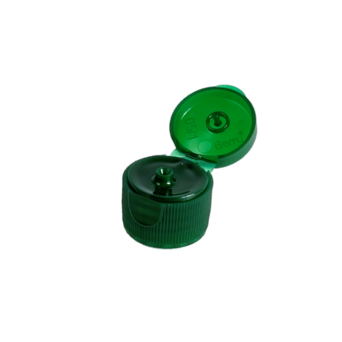 20/410 Flip Top Dispensing Closure Ribbed