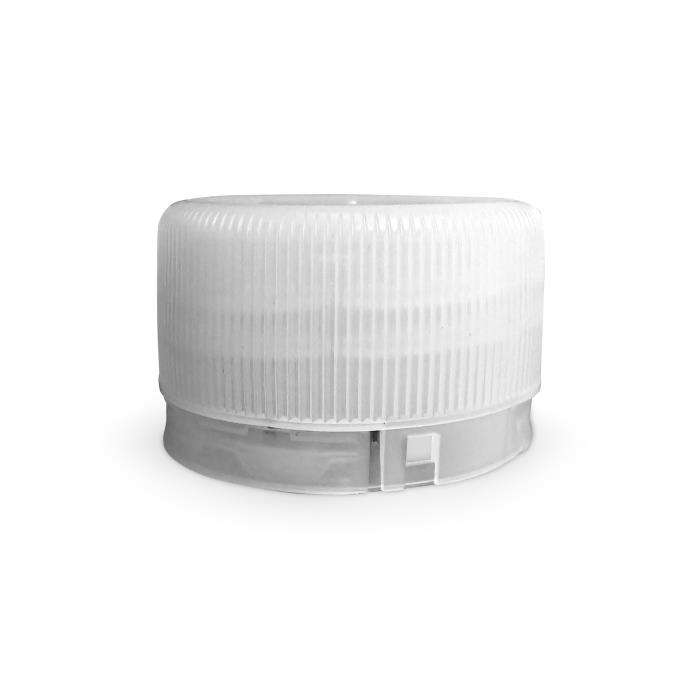 28mm Flat Cap Tamper Glass Evident - 4.0 vol.