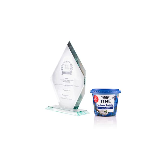 Berry’s TINE Packaging Solution Wins 2023 AWA Award for Sustainable Sleeve Label