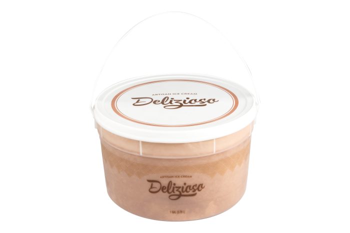 802 1 Gallon Tamper Resistant Ice Cream Container