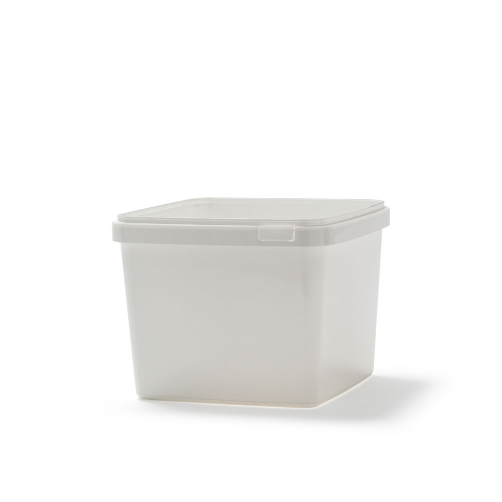 T7X7136UPTRCP - UniPak 136 oz Tamper Evident Square Container