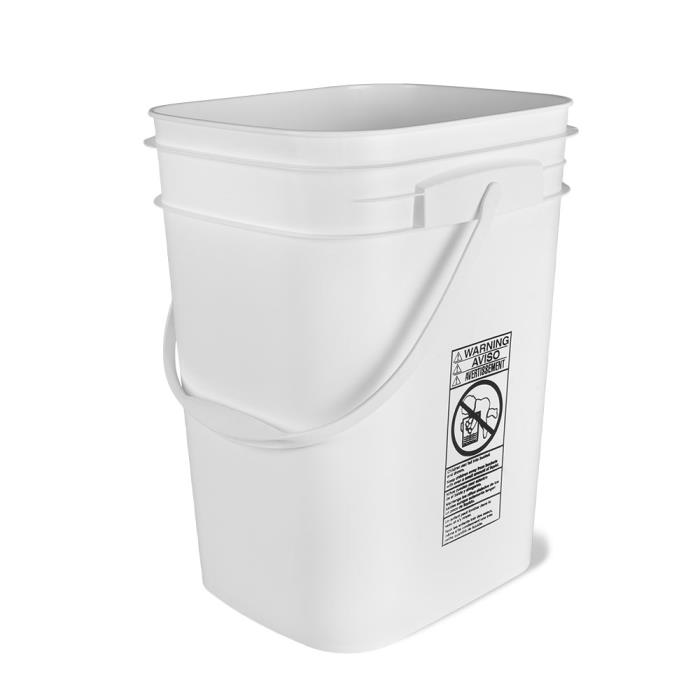 TR5G70RQIHCPB - 5 Gallon Integrated Handle Rectangular Pail