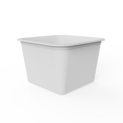 T4X416CIMLP - Square In-mold Labeled Container