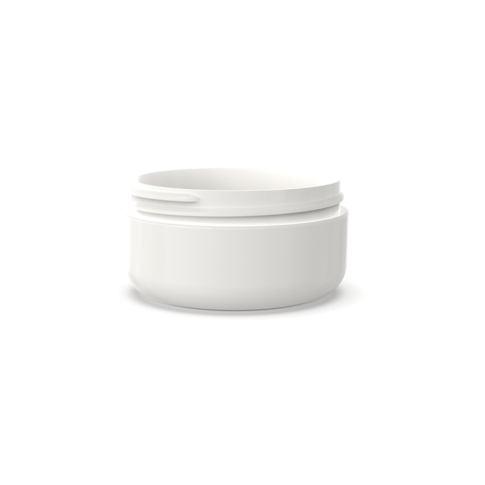 2oz Double Wall Low Profile Round Base PP/PP - JDW0270RDPP