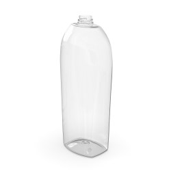 750 mL Flat Oval PET Bottle - 4377