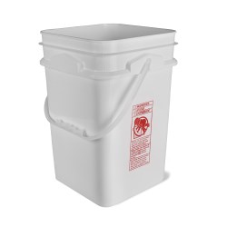TW425G75SQIHB - 4.25 Gallon Square Pail