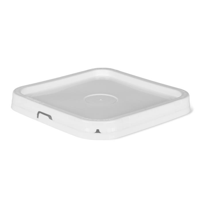 LWNGTS - Gasketless Snap-On Square Lid with Tear Tab