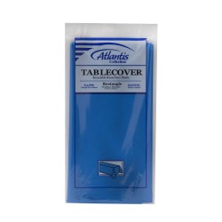 Table Cover Blue 54 x 108 1.31 mil Embossed