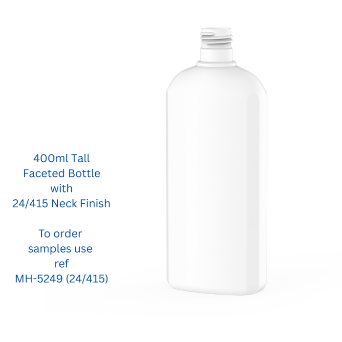 Tall Faceted 400ml
