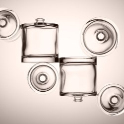Volute fragrance bottle