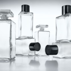 Bath oil bottles