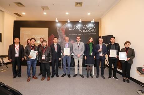 Luxe Pack in green Shanghai 2019 announced 2 winners: Nationalpak and Favini Srl