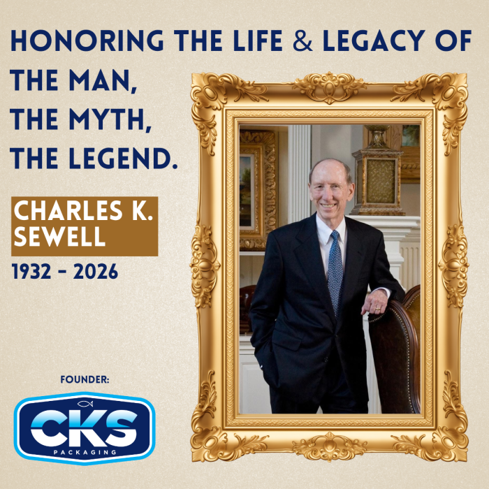 CKS Packaging Founder Charles K. Sewell Remembered for His Faith and Legacy
