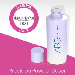 APC Packagings Precision Powder Doser Named  Finalist at MakeUp in New Yorks IT Awards