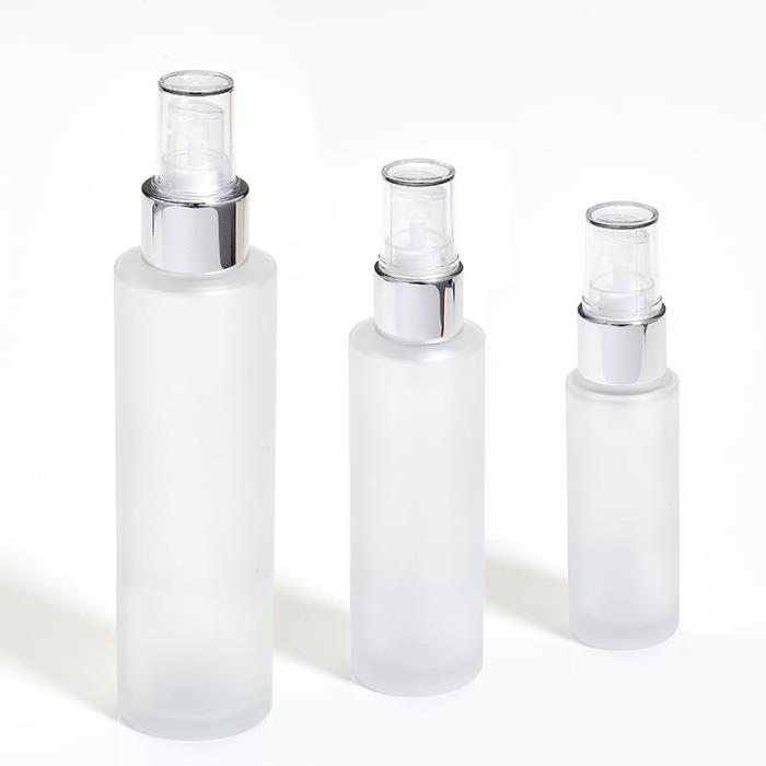 SXB | In-Stock Frosted Bottle With Dip Tube Pump