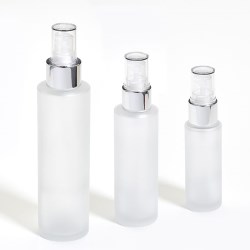 SXB | In-Stock Frosted Bottle With Dip Tube Pump