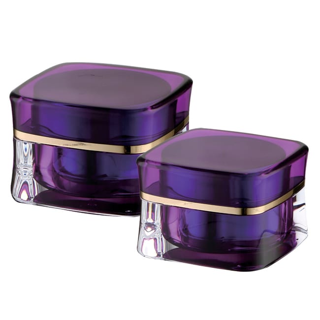 J26 | Elegant square PMMA jar