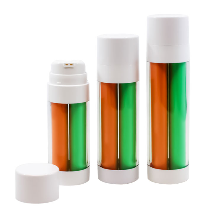DCH2X020A | 20*2 ML Dual Chamber Airless Bottle