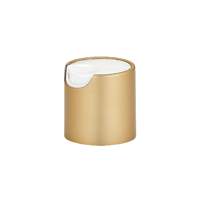 O_CFDC24410SG | 24/410 In-Stock Shiny Gold Disc Closure