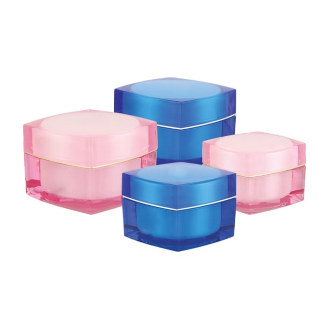 J09030-1 | 30 ML Elegant Square PMMA Jar