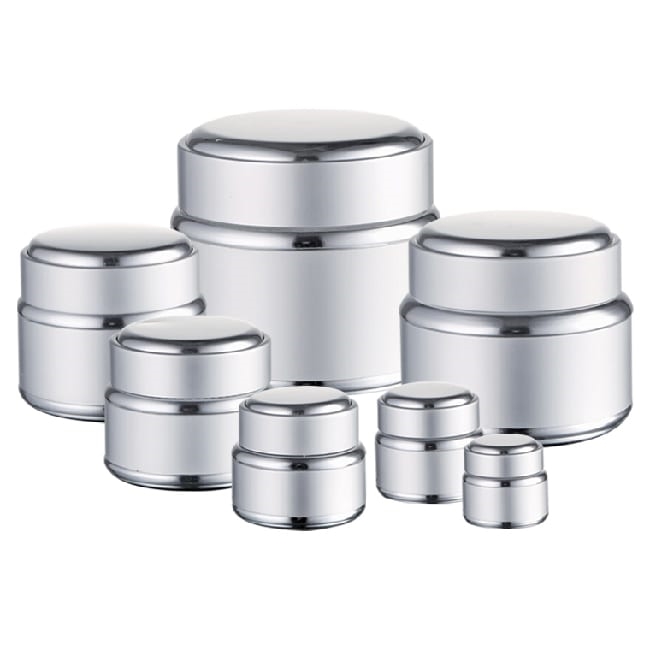 XH01200 | 200 ML Aluminum Jar with Glass Inner Bowl
