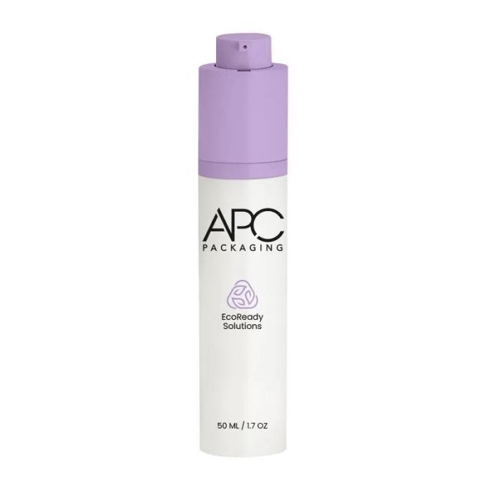 EJA050 | 50 ML Eco-Ready All Plastic Twist-Up Airless Pump - No Metal Spring