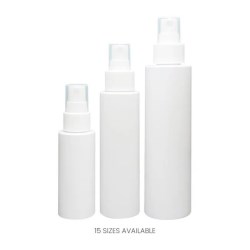 PZZY I Sleek Minimalist Cylinder PET Bottle