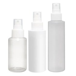 PZZY120 I 120ML Sleek Minimalist Cylinder PET Bottle