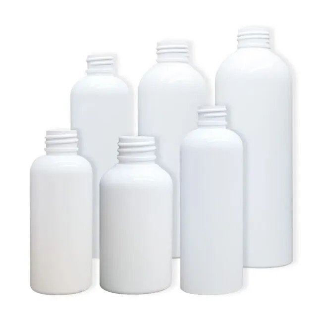 PZBR250 I 250 ML PET Boston Round Shaped Bottle