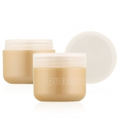 Double-walled PP cream jar 200 ml