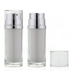 Dual chamber lotion bottle_QS2015D