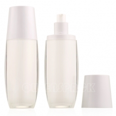 Olive shaped lotion bottle 100 ml