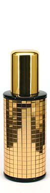 Dressing table spray - gold squares 2