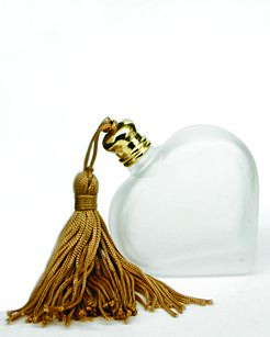 Heart shaped flask